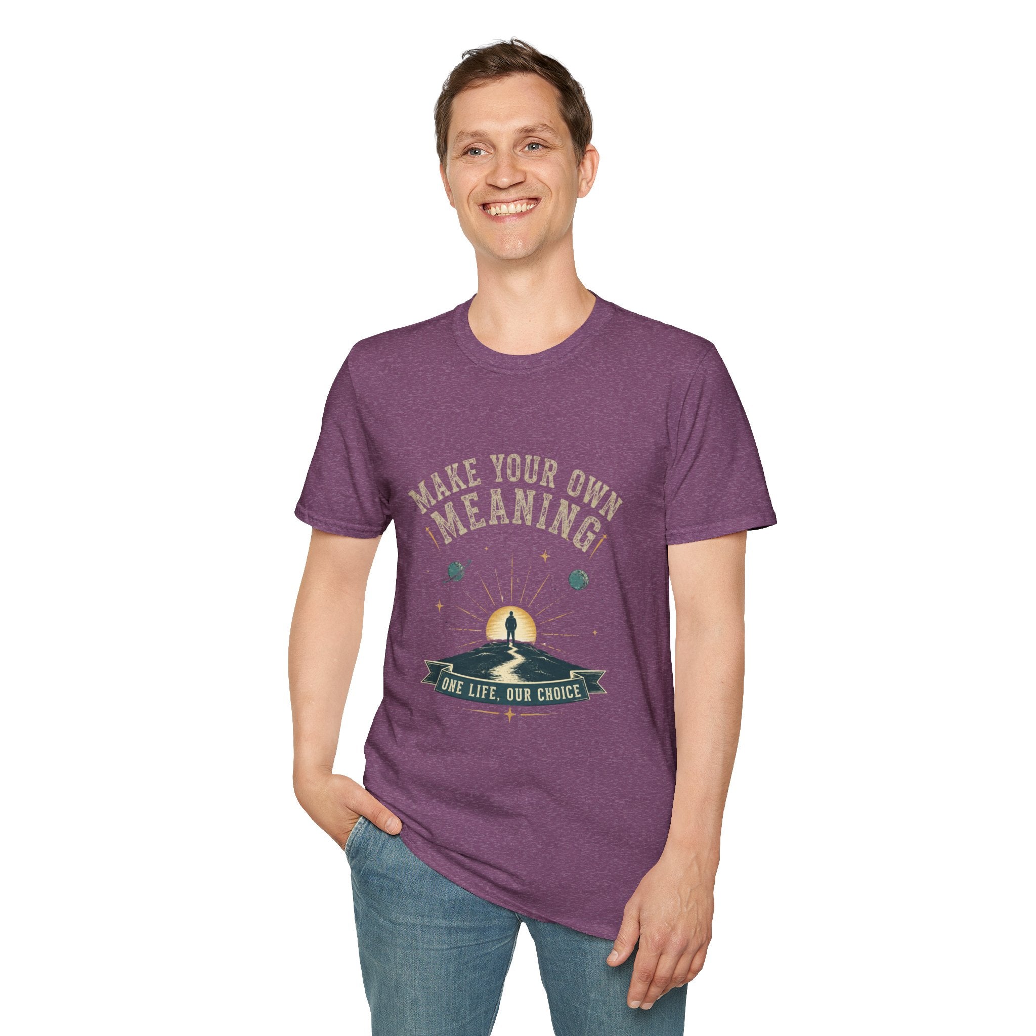 Make Your Own Meaning Inspirational Graphic Tee