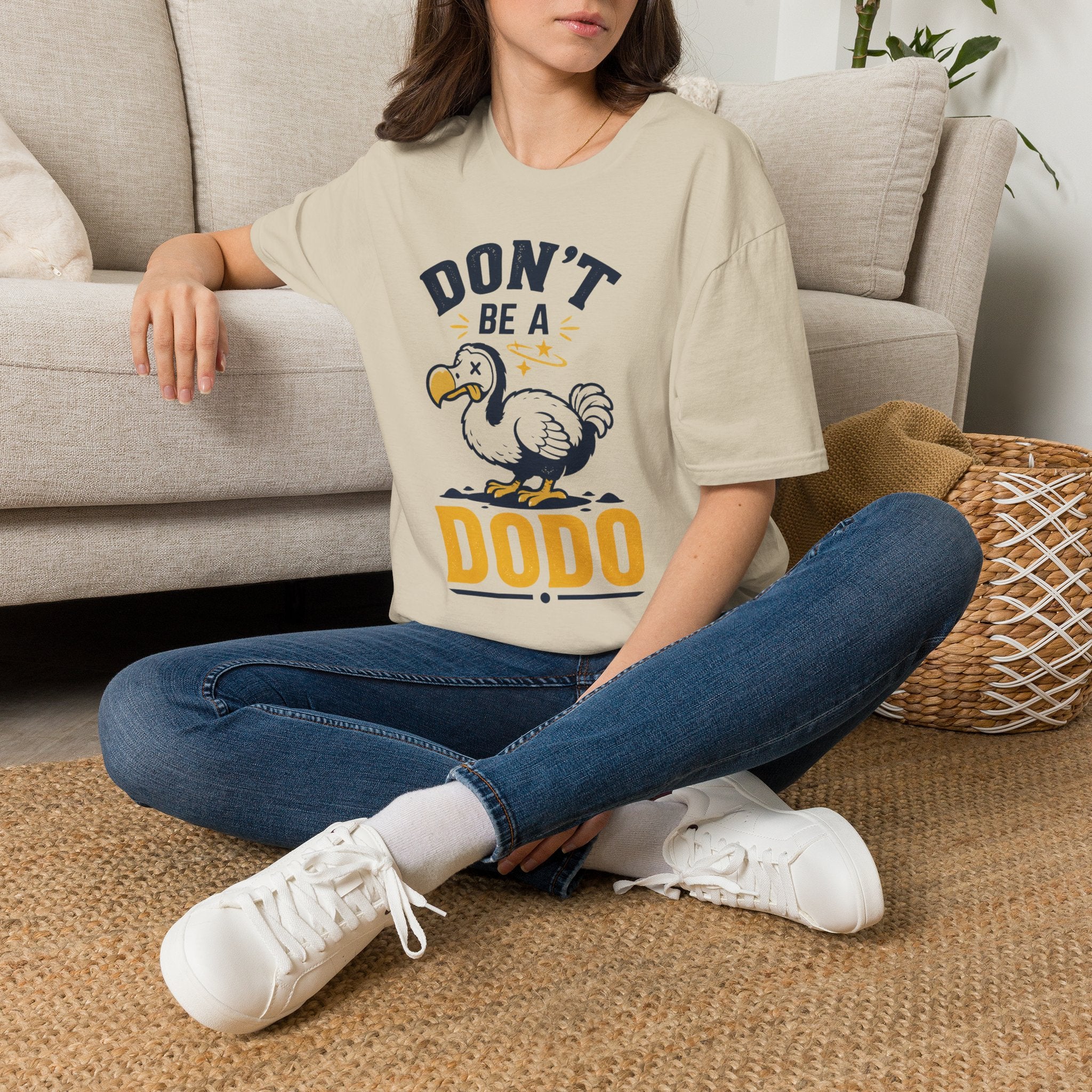 Don’t Be a Dodo T-Shirt — Funny Vintage Dodo Bird Graphic Tee