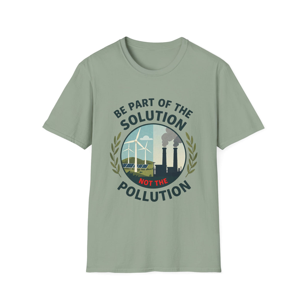 Be Part of the Solution T-Shirt — Eco-Friendly Climate Action Tee