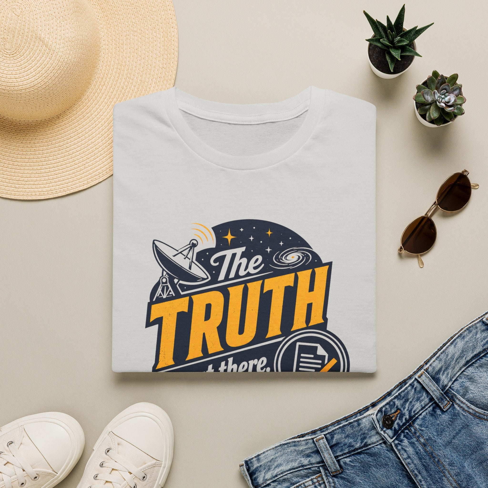 Truth Is Out There T-Shirt — UFO Conspiracy Graphic Tee