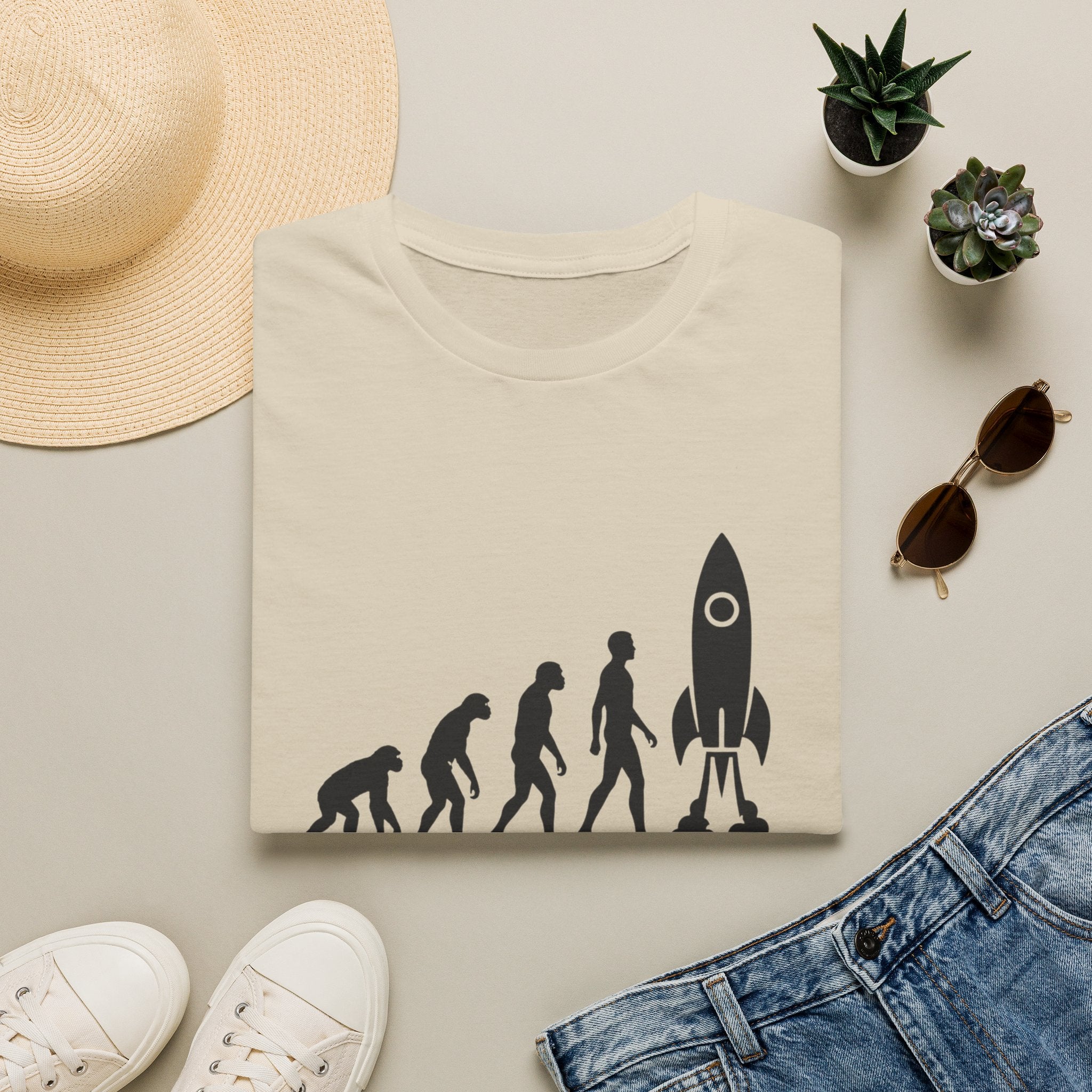 Evolution to Rocket Graphic Tee