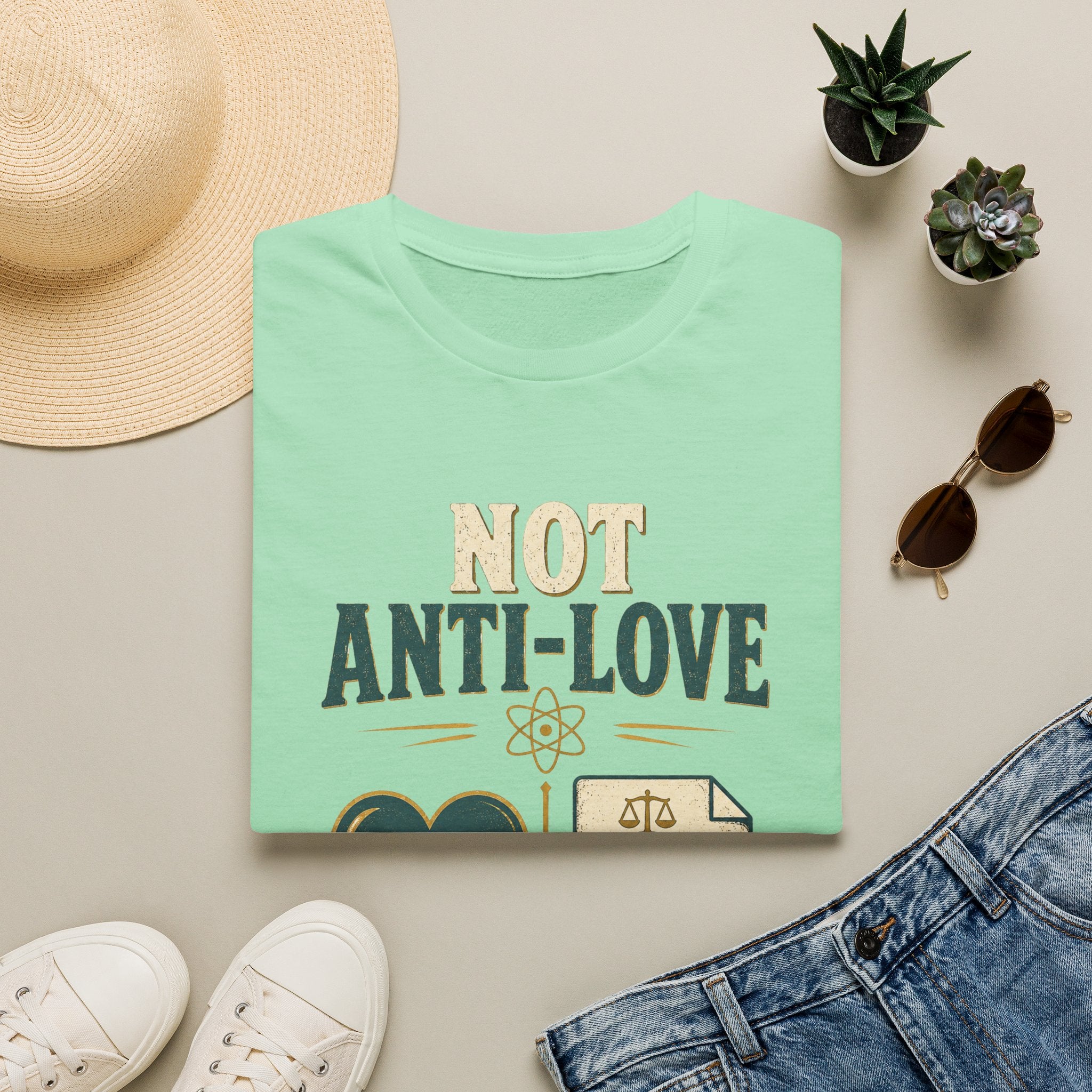 "Not Anti-Love, Anti-Contract" Graphic Tee