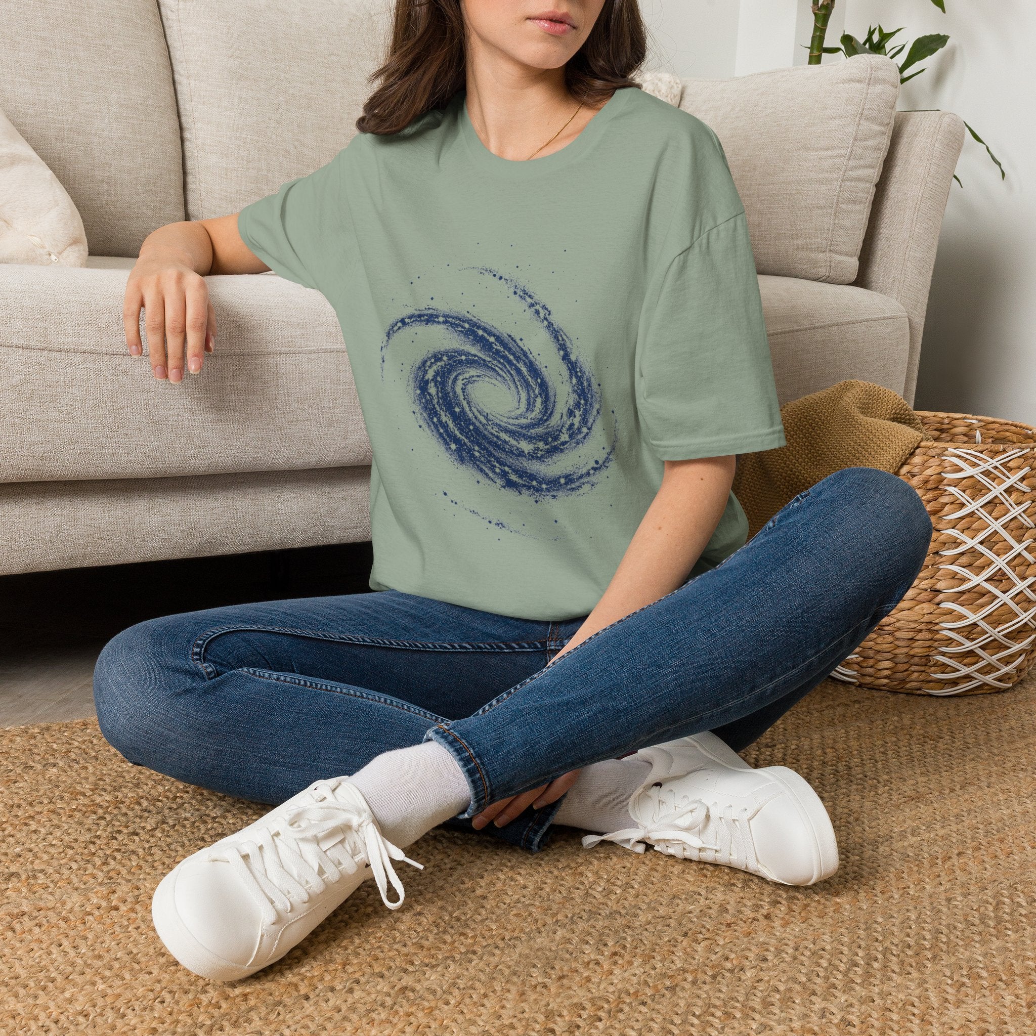 Galaxy Swirl T-Shirt — Spiral Galaxy Space Tee