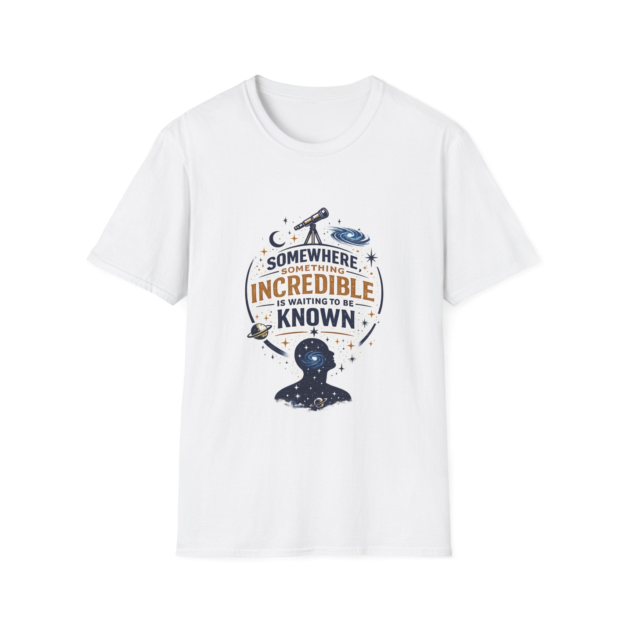 Something Incredible Waiting Unisex Softstyle T-Shirt