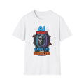 T-Shirt — "AI Won't Save Us From Ourselves" Futuristic Tech Statement Tee