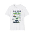 "The Grid Gets Greener" Eco Renewable Energy Tee