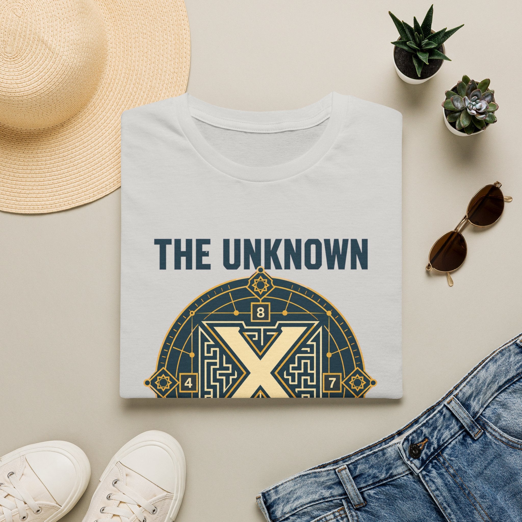 Mystery Puzzle T-Shirt — "The Unknown Is Solvable" Graphic Tee