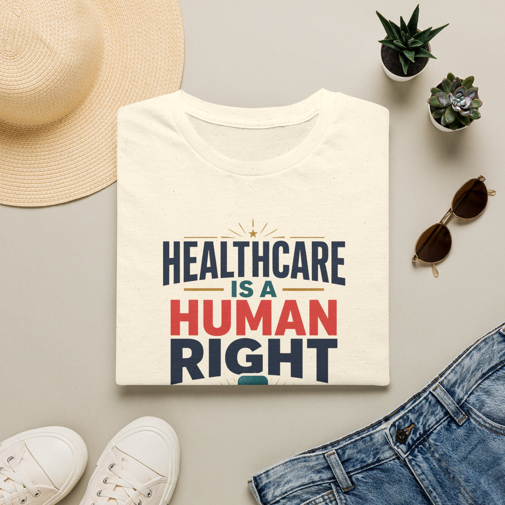 Healthcare Is a Human Right T-Shirt – Progressive Advocacy Tee