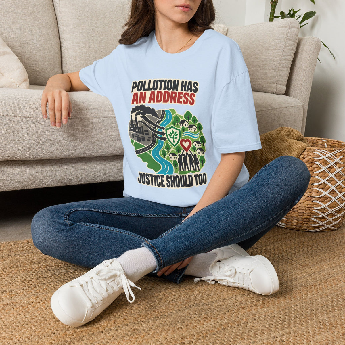Pollution Has An Address Environmental Justice Tee