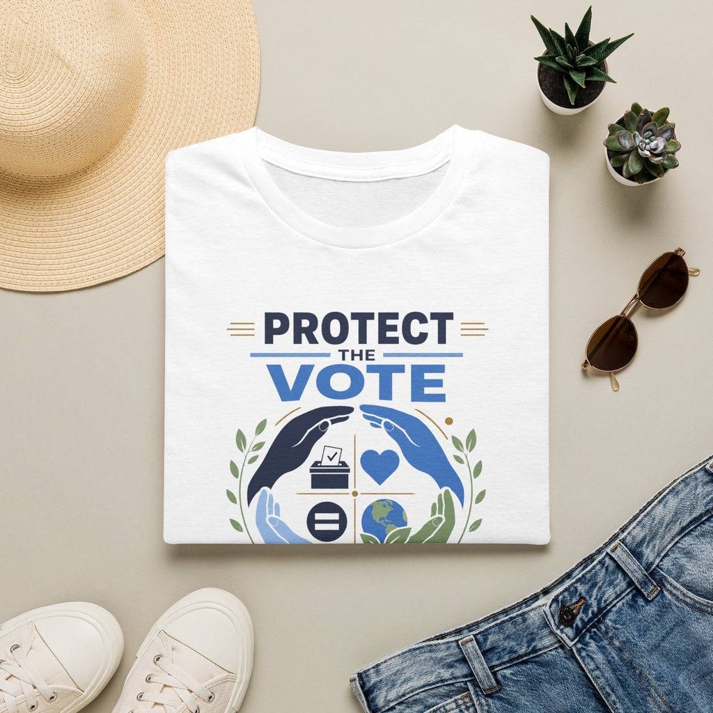 Protect the Vote T-Shirt — Voter Rights & Planet Protection Tee