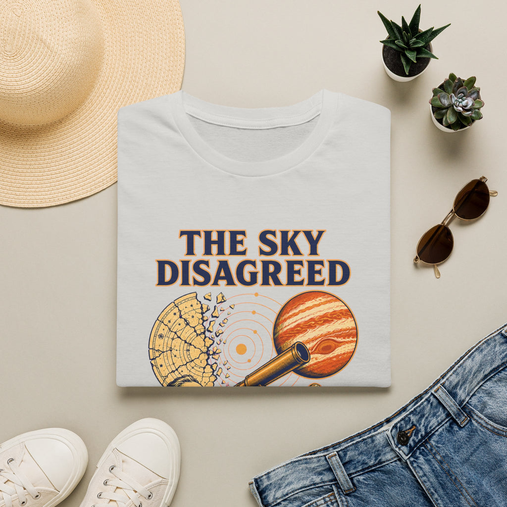 “The Sky Disagreed” Telescope Astronomer Graphic Tee