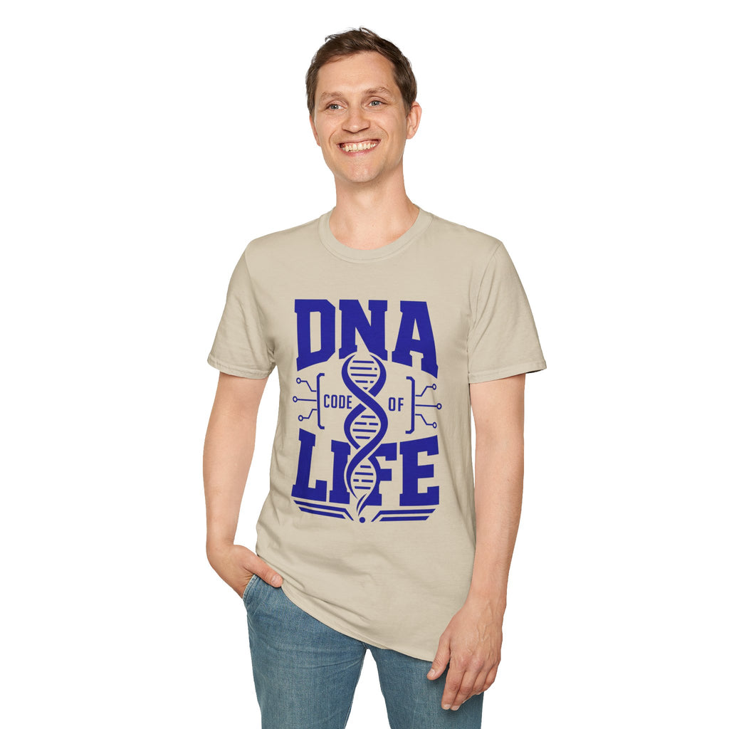 DNA Code of Life T-Shirt — Genetics Science Graphic Tee