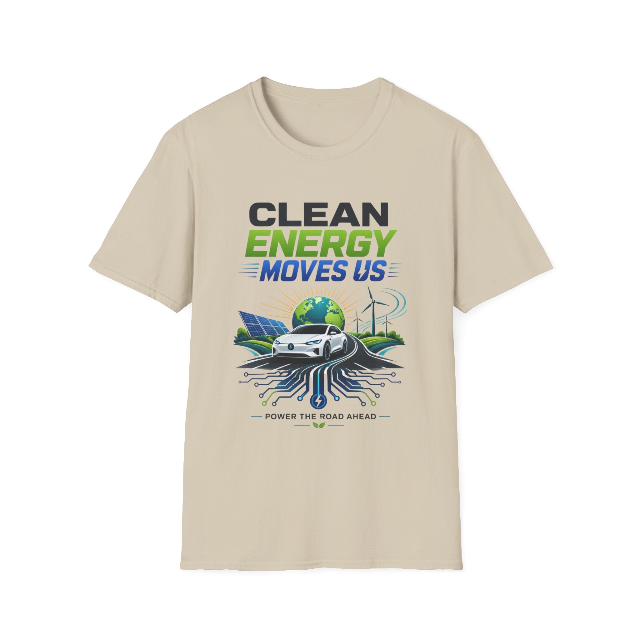 Clean Energy Moves Us T‑Shirt