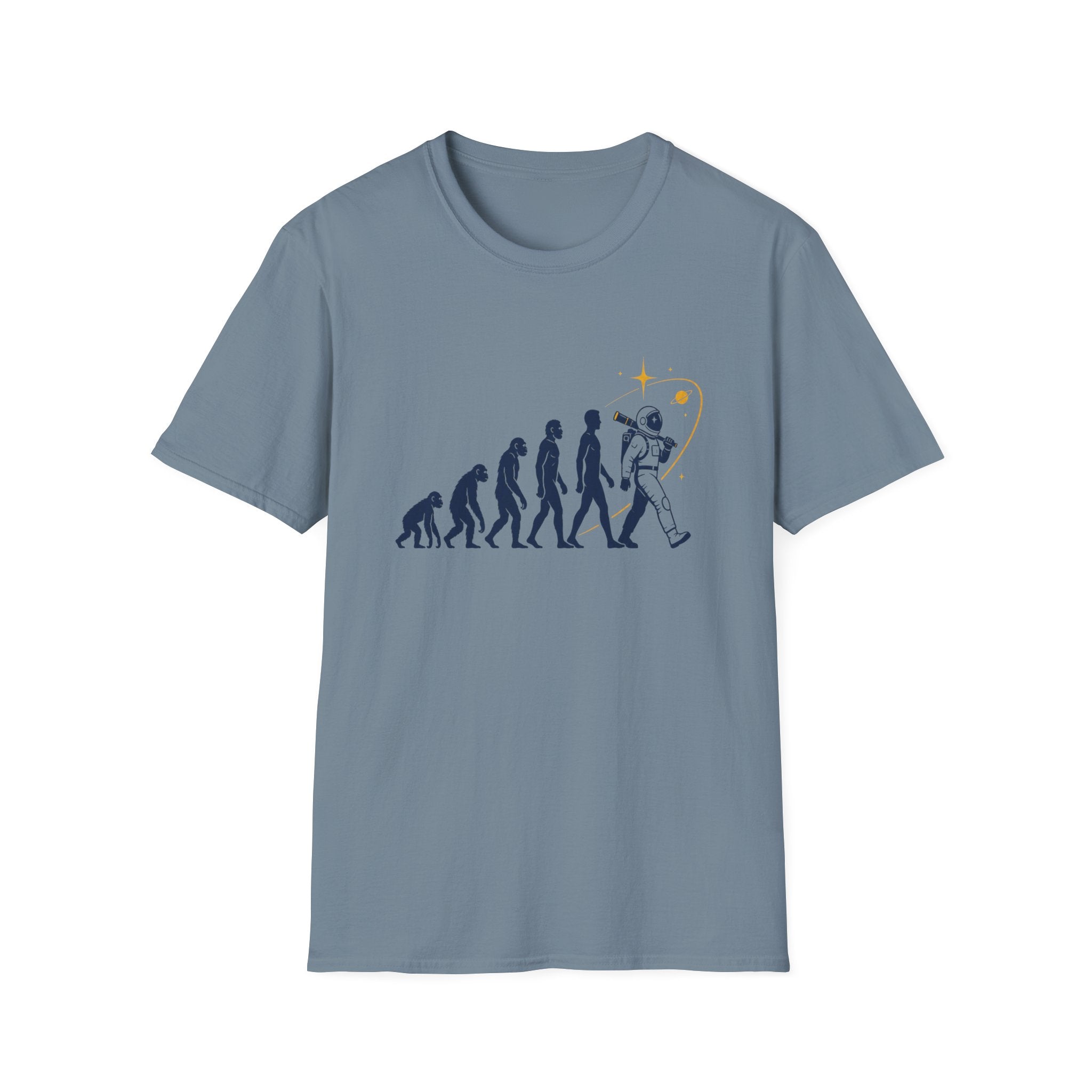 Modern Evolution stages Unisex Softstyle T-Shirt
