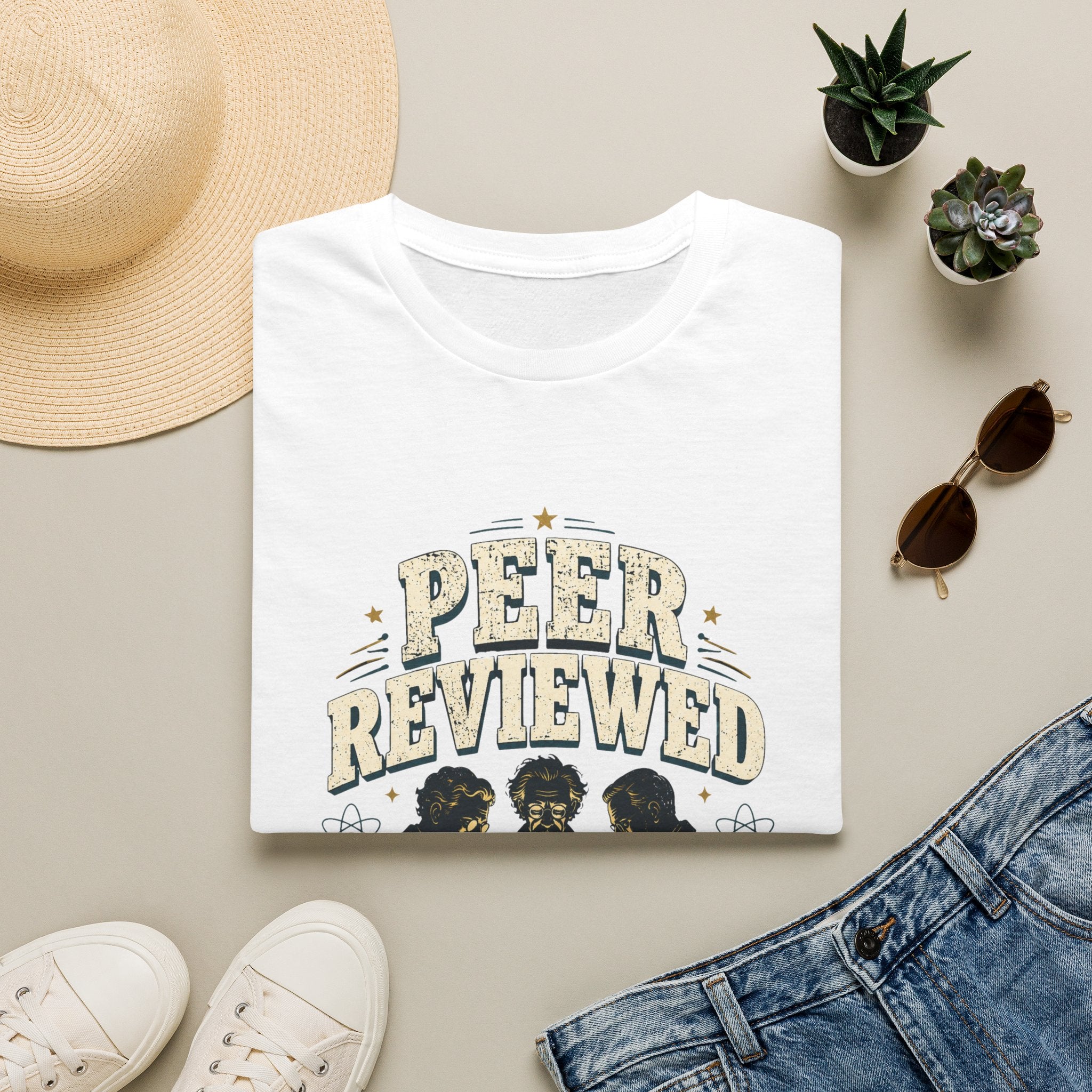 Peer Reviewed T-Shirt — Funny Academic 'Peer Reviewed or It Didn’t Happen' Tee