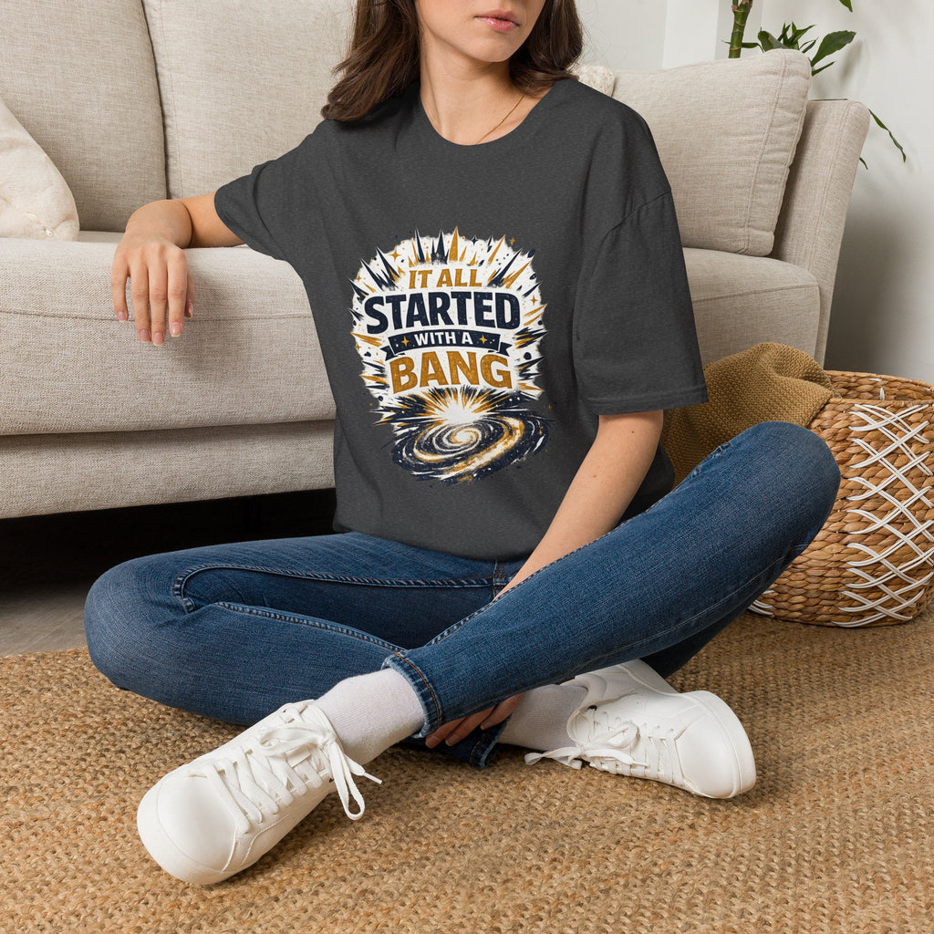 "It All Started With a Bang" Space Graphic Tee