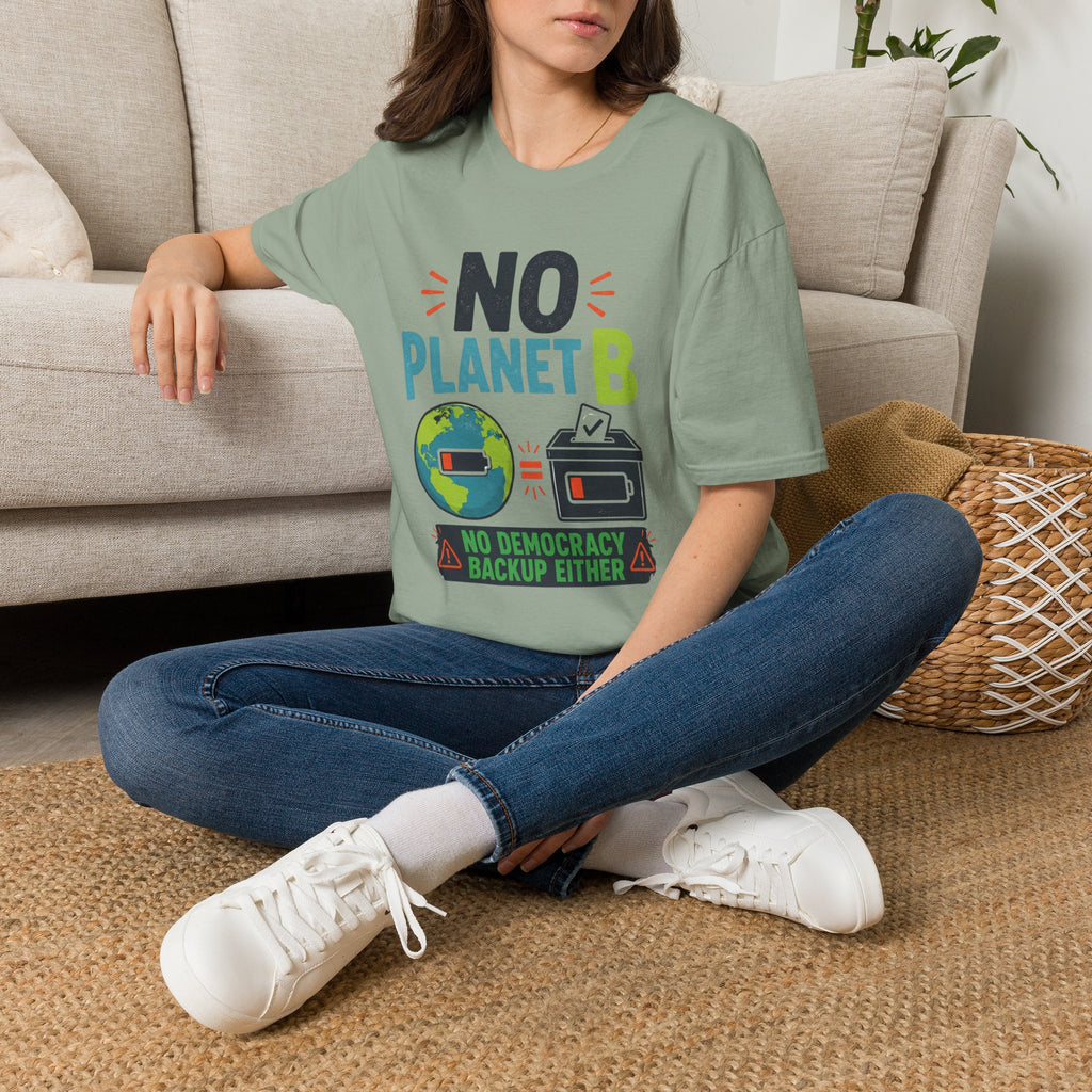 No Planet B T-Shirt — Eco Activist Climate Change Tee