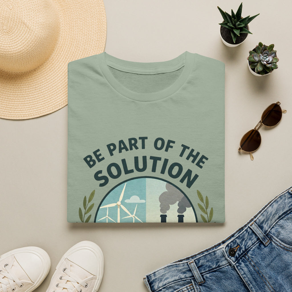 Be Part of the Solution T-Shirt — Eco-Friendly Climate Action Tee