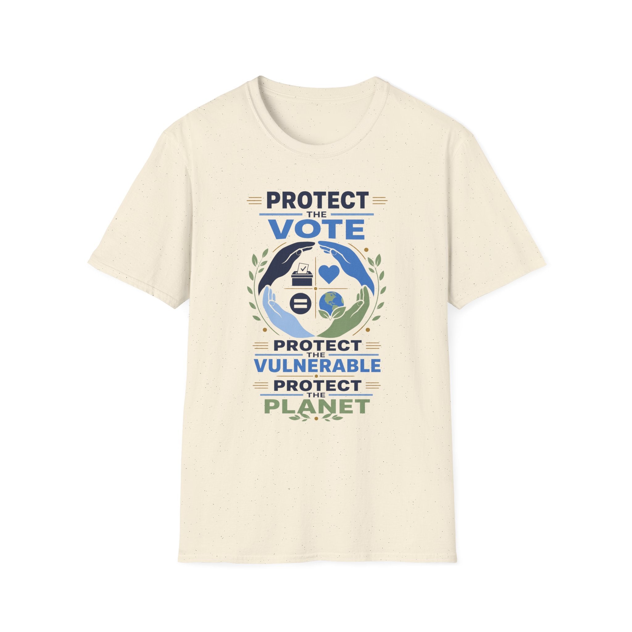 Protect the Vote T-Shirt — Voter Rights & Planet Protection Tee