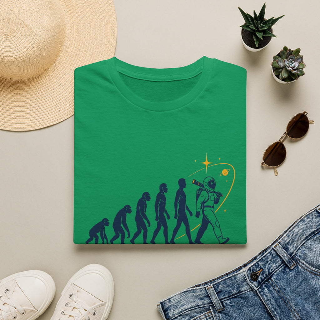 Evolution to Astronaut T-Shirt — Funny Space Exploration Tee