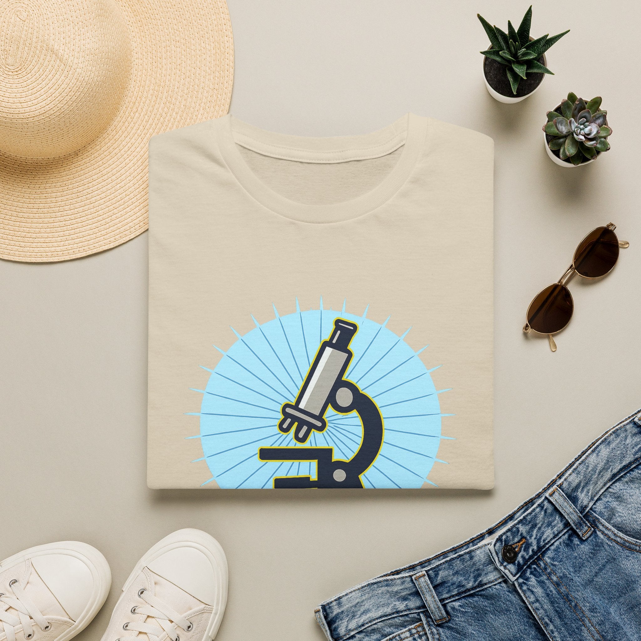Microscope T-Shirt — "Show Me The Evidence" Science Tee for Scientists & STEM Fans