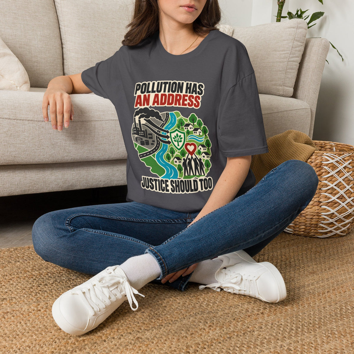 Pollution Has An Address Environmental Justice Tee
