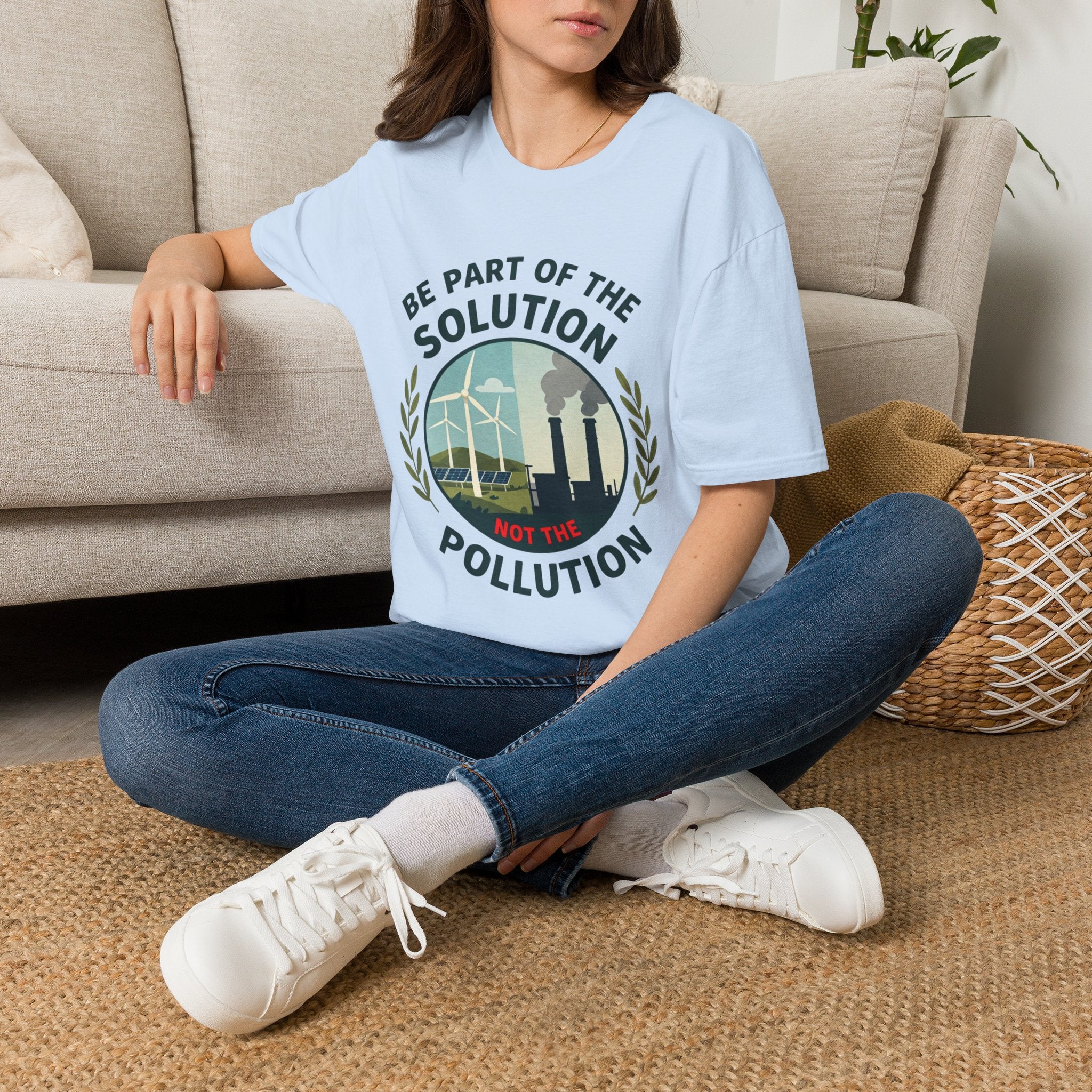Be Part of the Solution T-Shirt — Eco-Friendly Climate Action Tee
