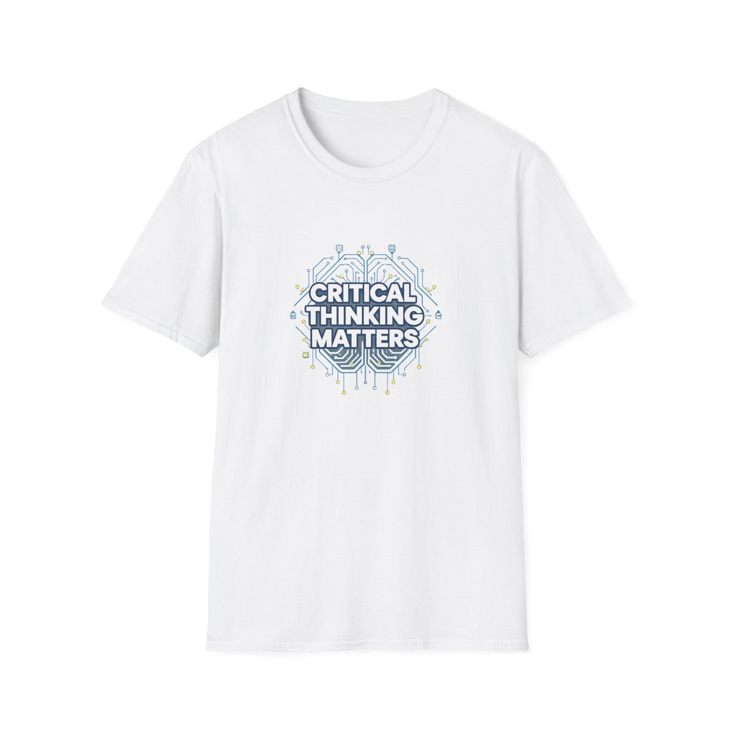 Critical Thinking Matters T-Shirt — STEM Circuit Design Tee