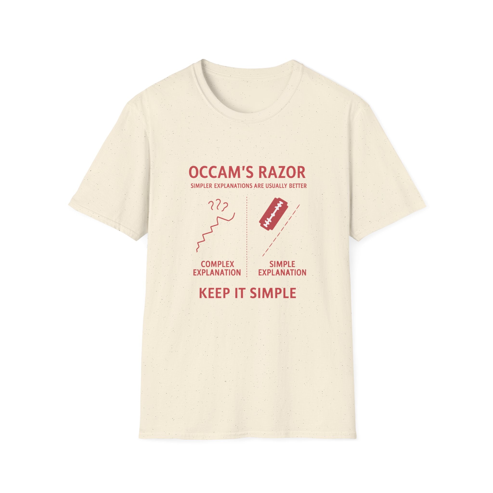 Occam's Razor Unisex Softstyle T-Shirt