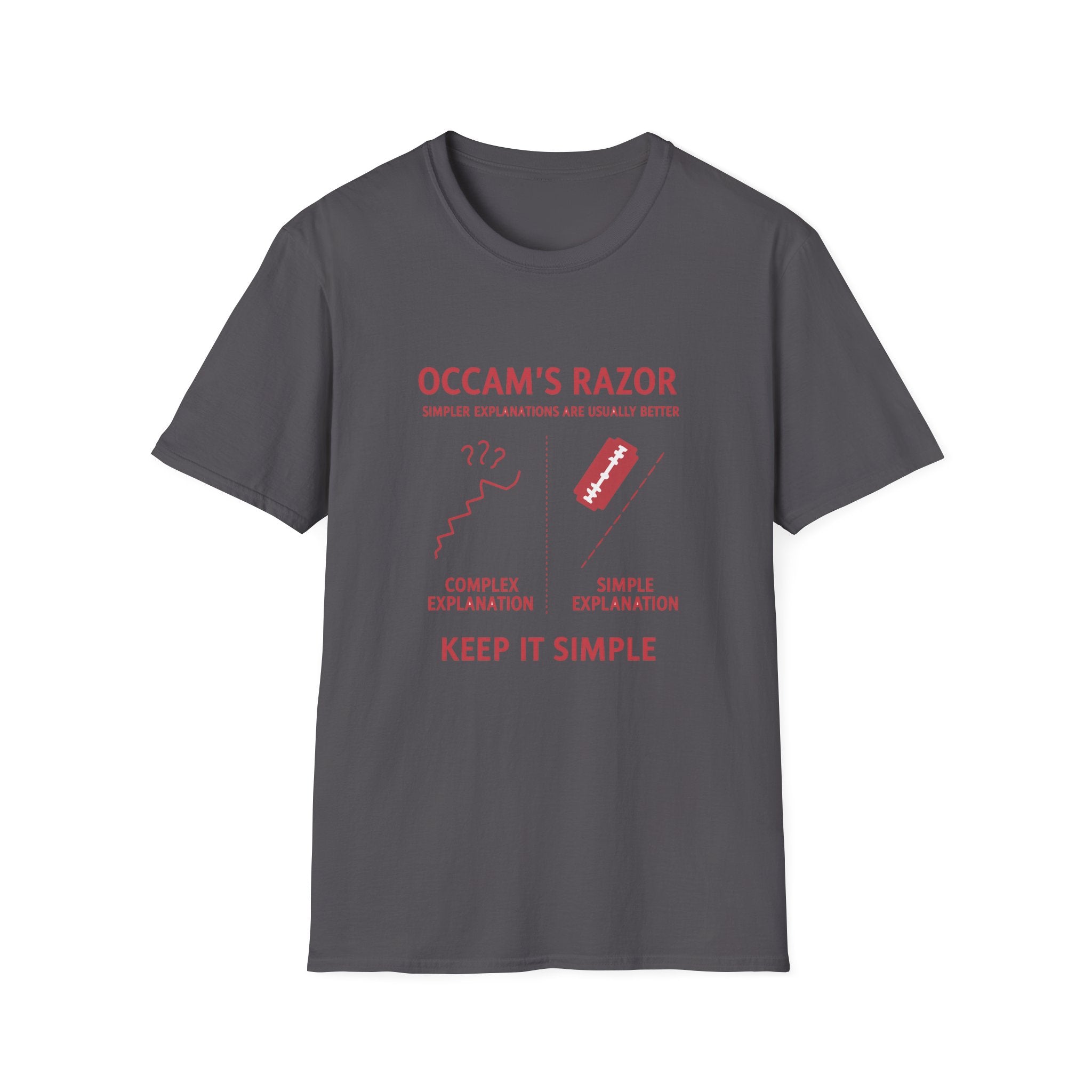 Occam's Razor Unisex Softstyle T-Shirt