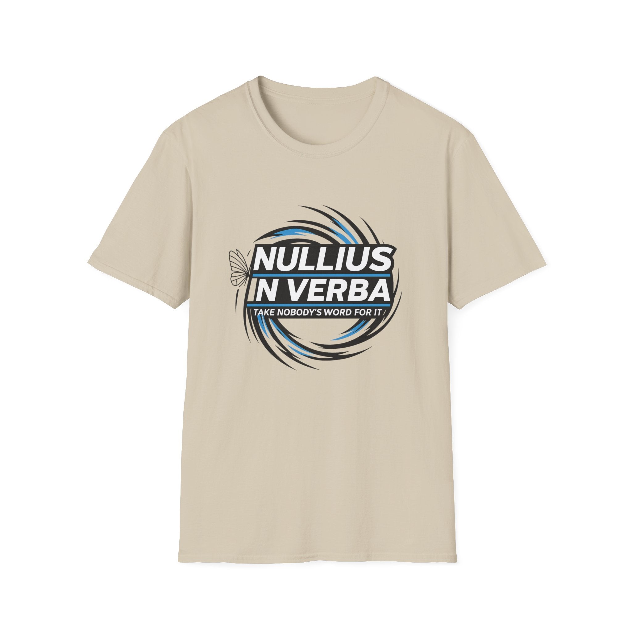 Nullius in Verba Unisex Softstyle T-Shirt