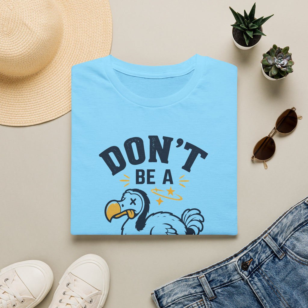Don’t Be a Dodo T-Shirt — Funny Vintage Dodo Bird Graphic Tee