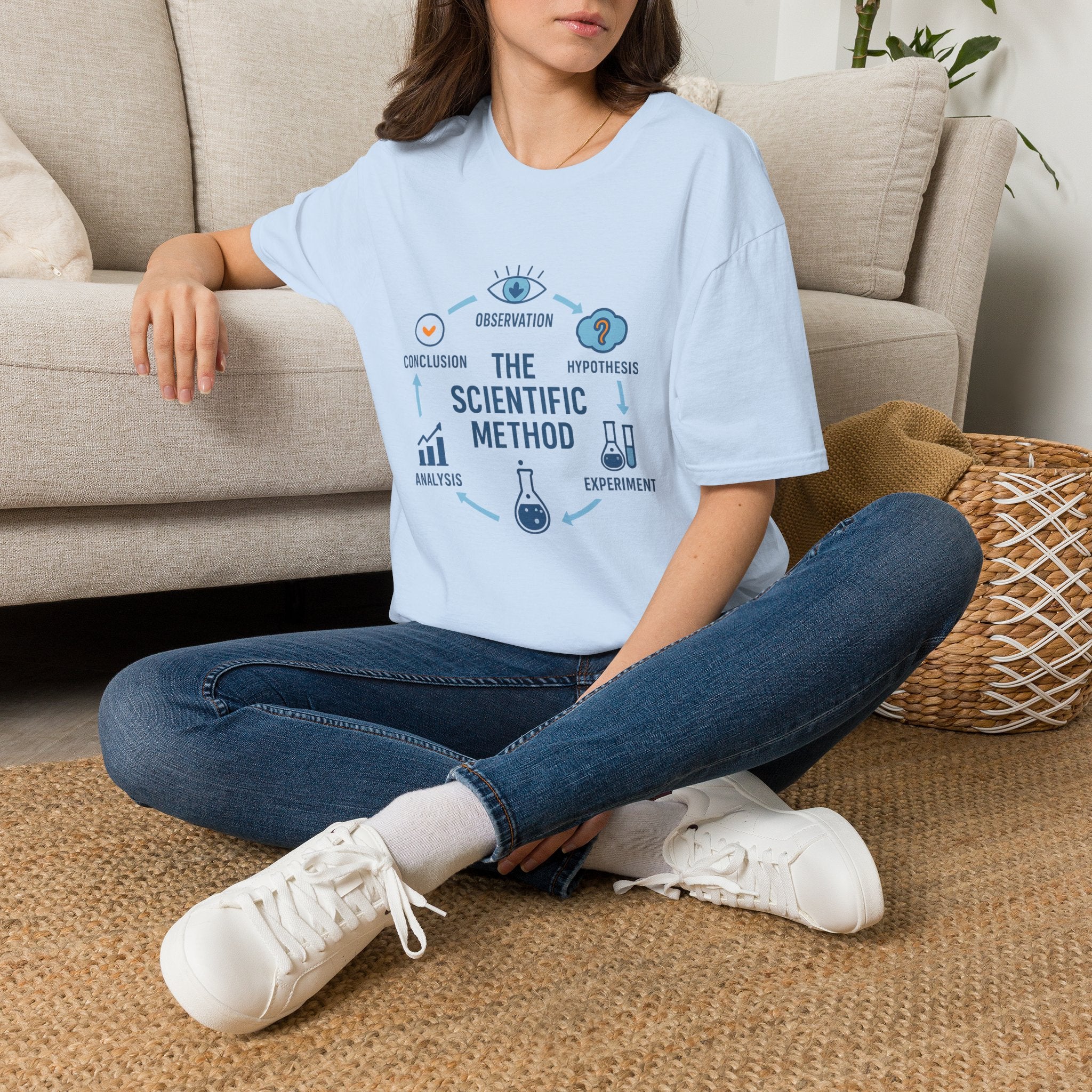Scientific Method T-Shirt — Observation • Hypothesis • Experiment Graphic Tee