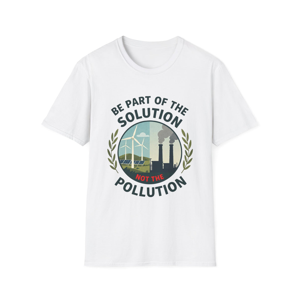 Be Part of the Solution T-Shirt — Eco-Friendly Climate Action Tee
