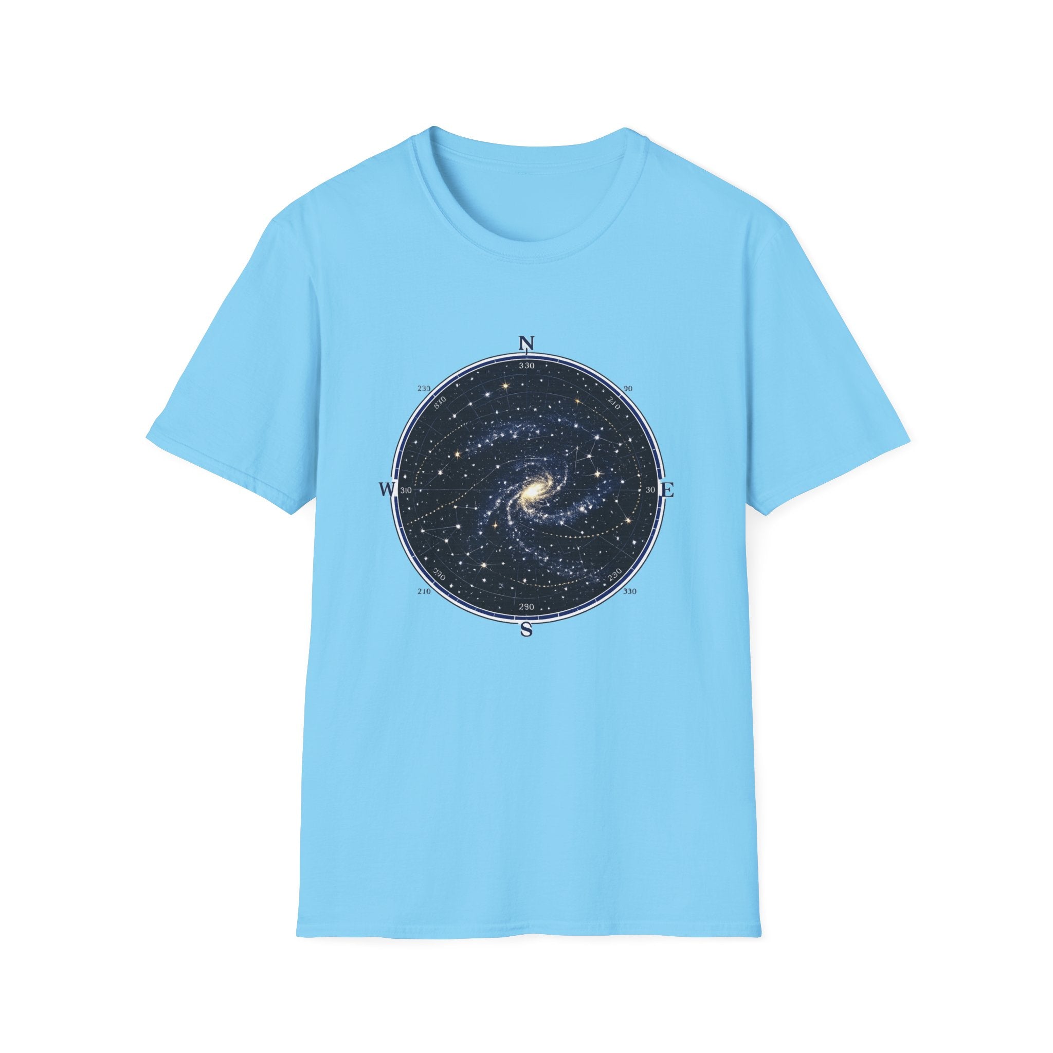 Star Chart image Unisex Softstyle T-Shirt