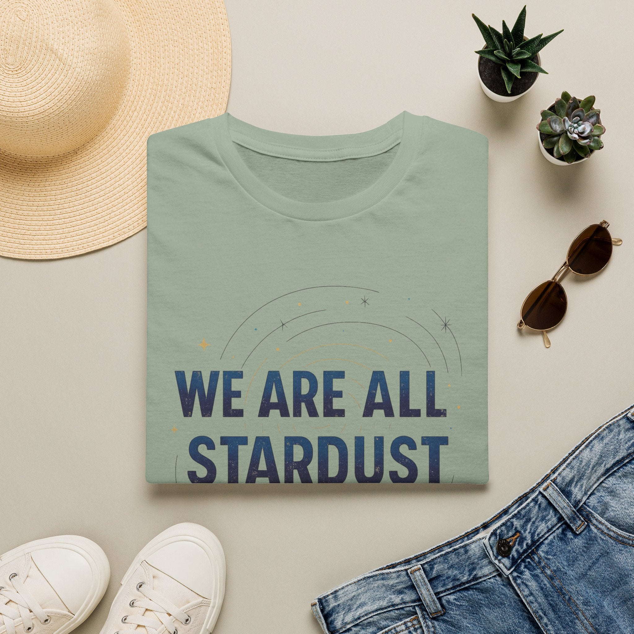 Stardust Graphic Tee — "We Are All Stardust" Inspirational T-Shirt