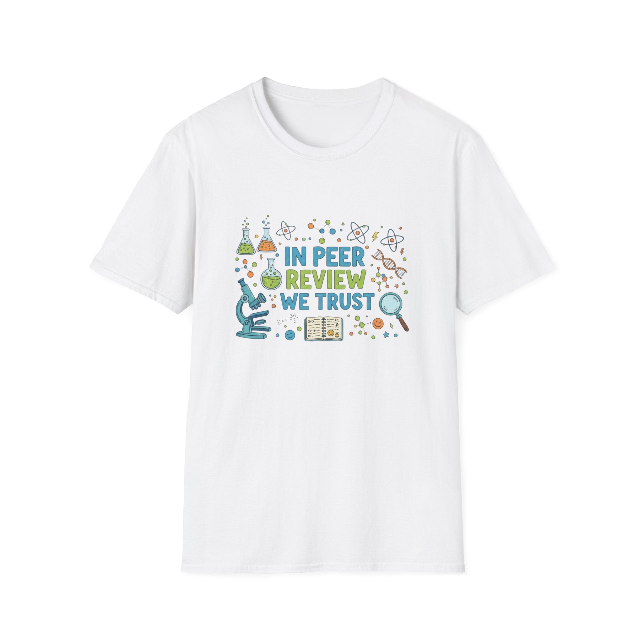 In Peer Review We Trust Unisex Softstyle T-Shirt