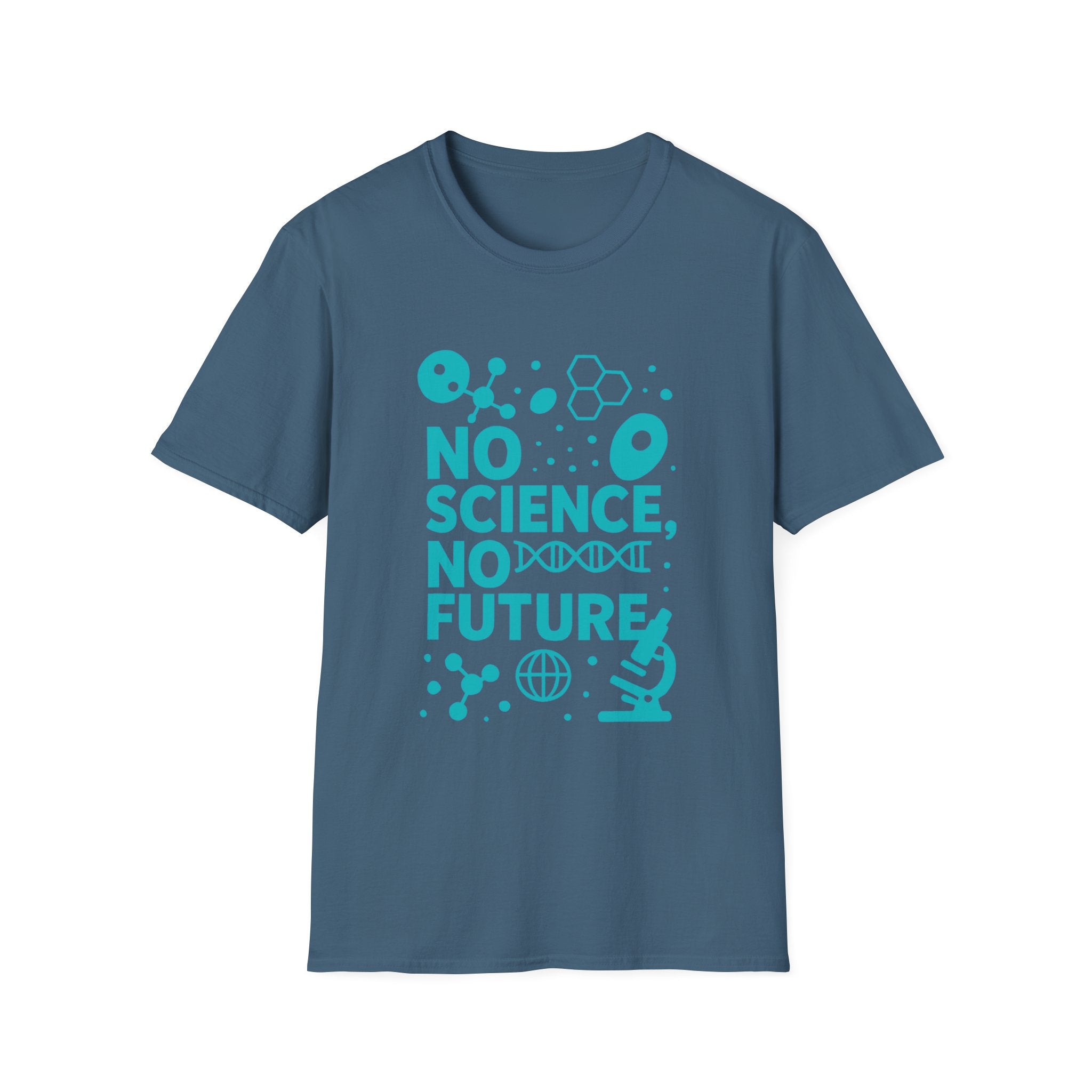 No Science No Future Unisex Softstyle T-Shirt