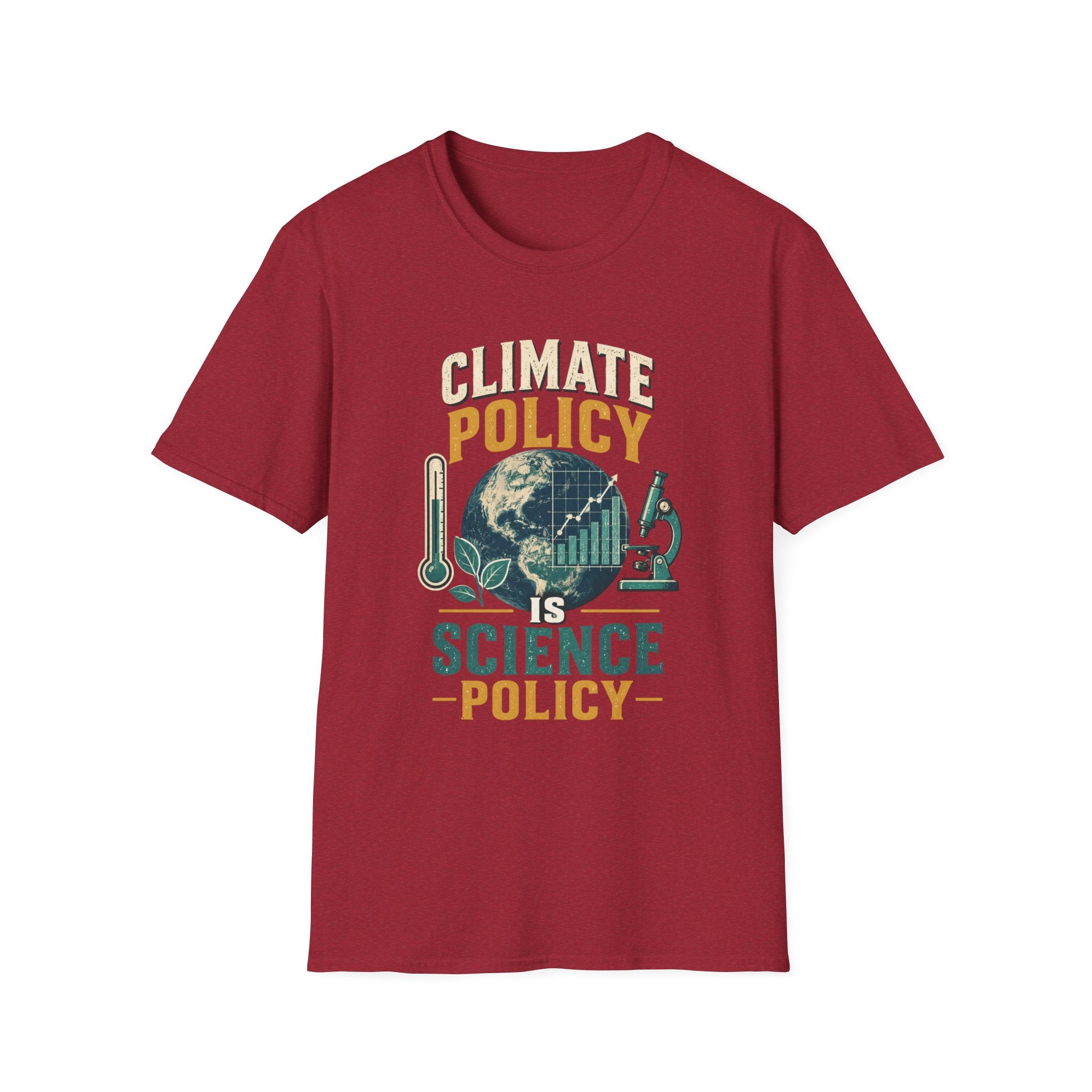 Climate Policy Tee — "Climate Policy Is Science Policy" Graphic T-Shirt
