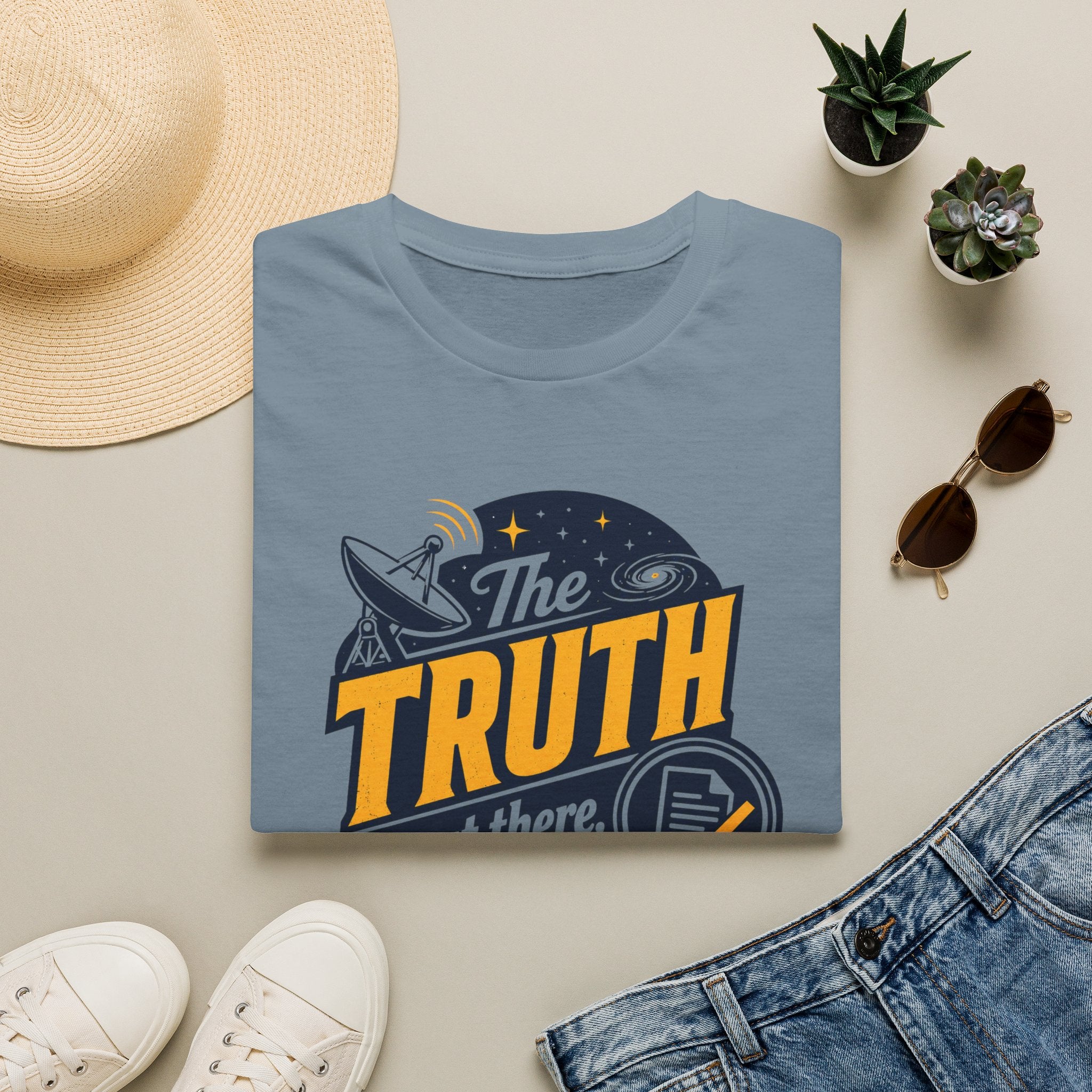 Truth Is Out There T-Shirt — UFO Conspiracy Graphic Tee