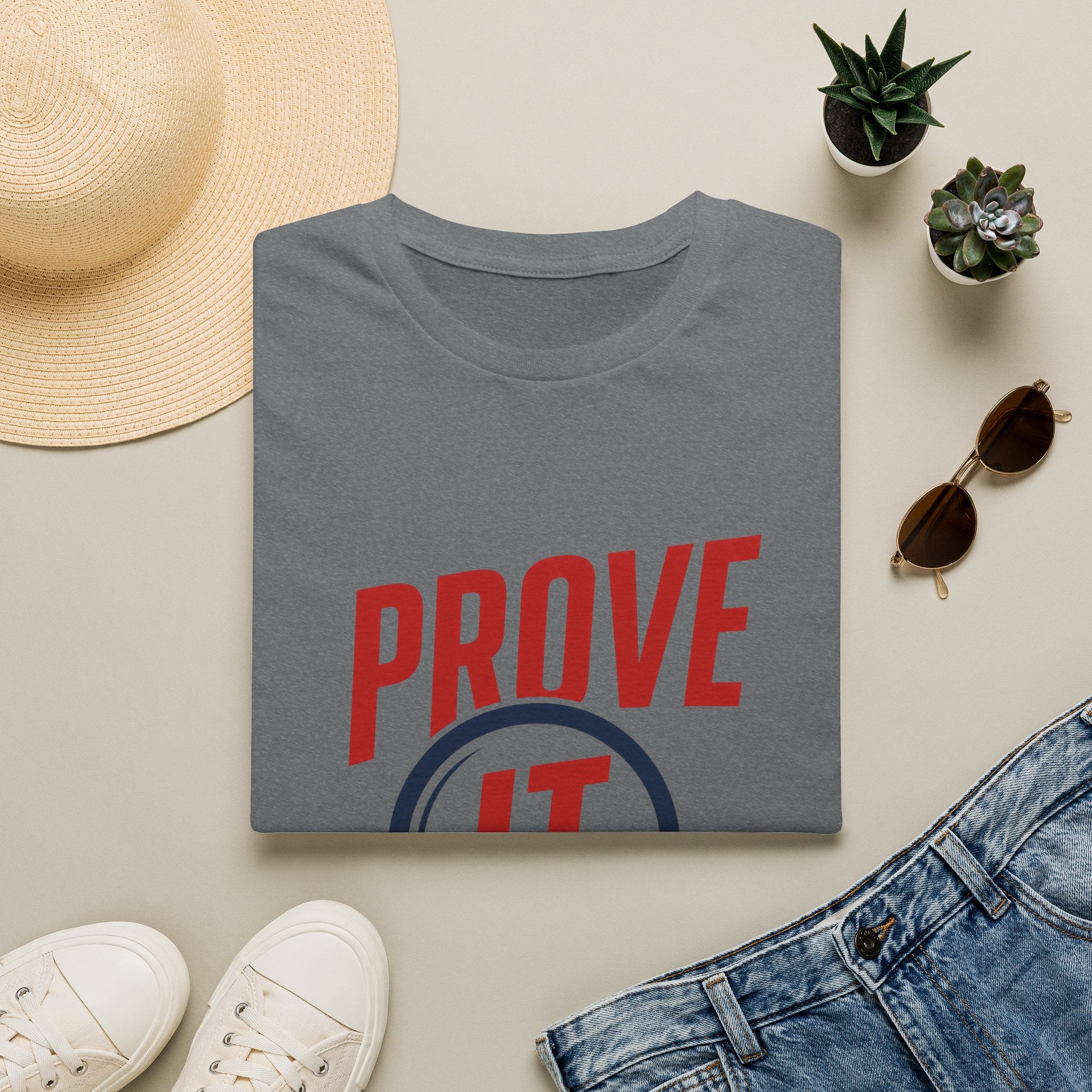 Prove It T-Shirt — Bold Proof & Detective Graphic Tee