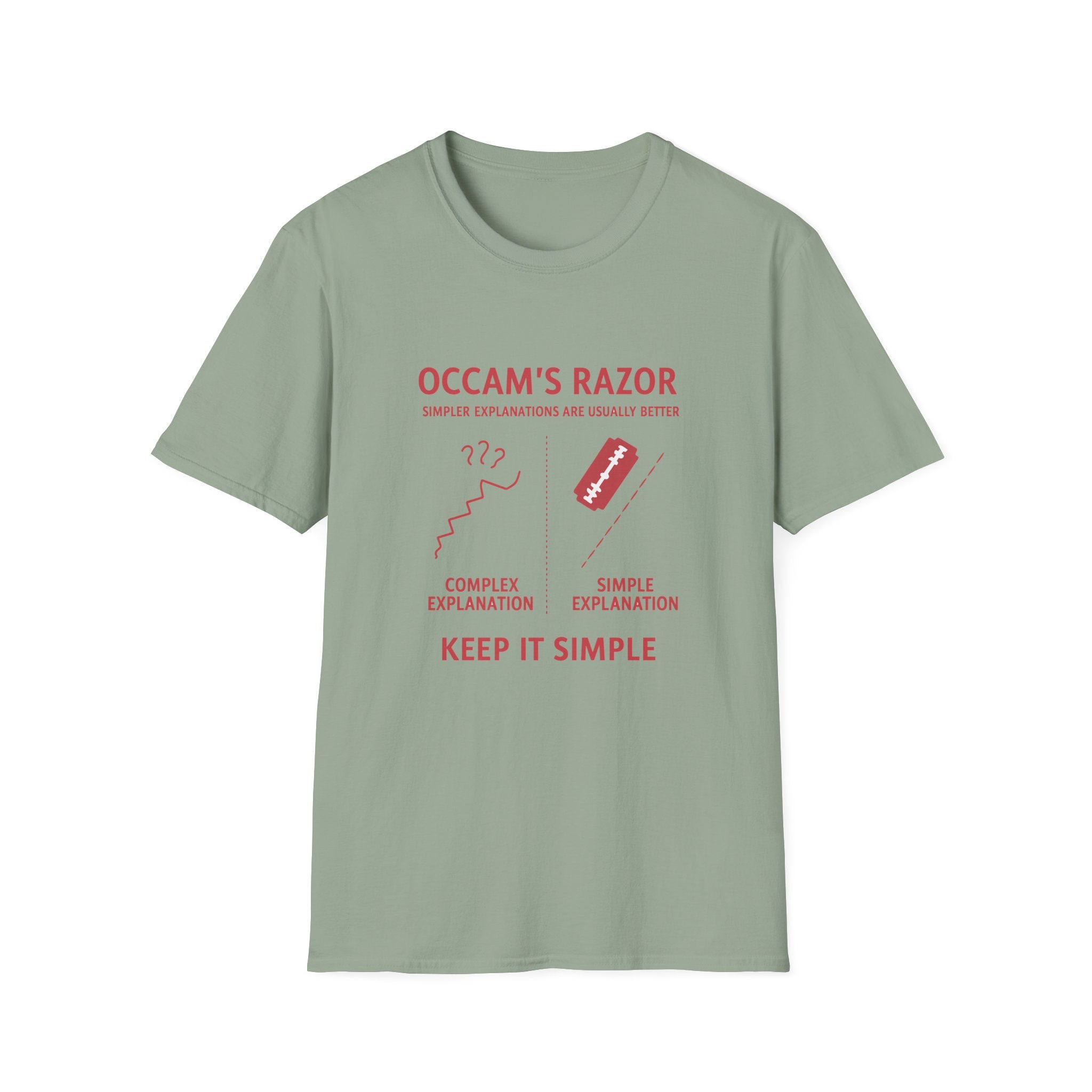 Occam's Razor Unisex Softstyle T-Shirt