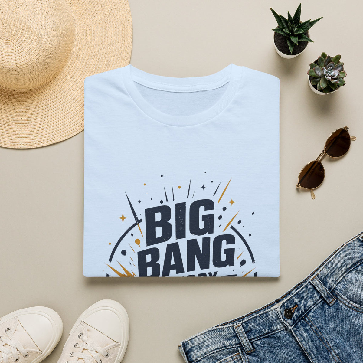 Big Bang Theory Explosion T-Shirt — Science Nerd Graphic Tee