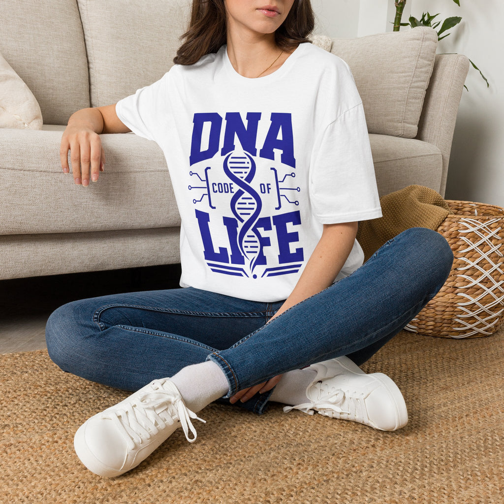 DNA Code of Life T-Shirt — Genetics Science Graphic Tee