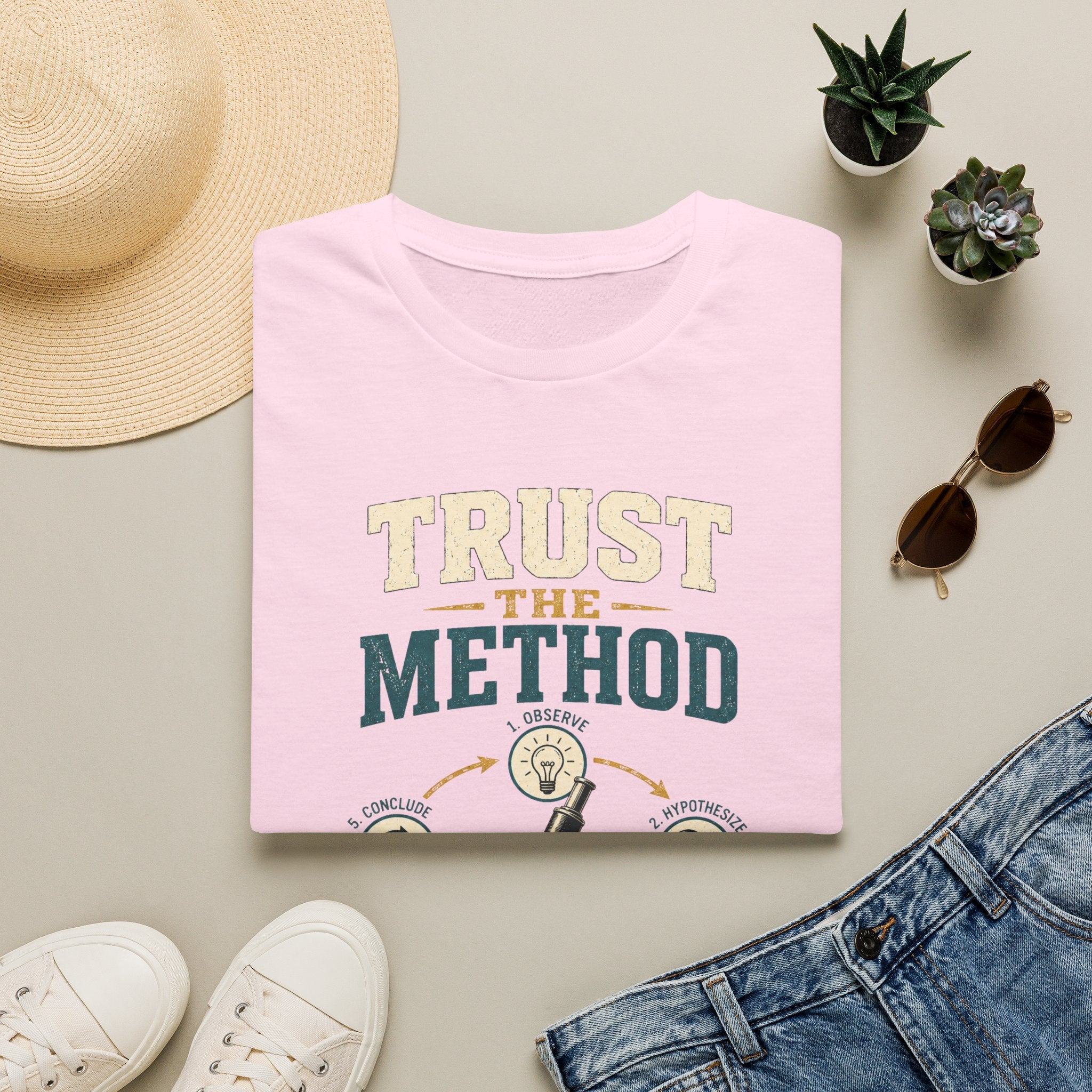 Trust The Method T-Shirt — Inspirational Science & Study Graphic Tee