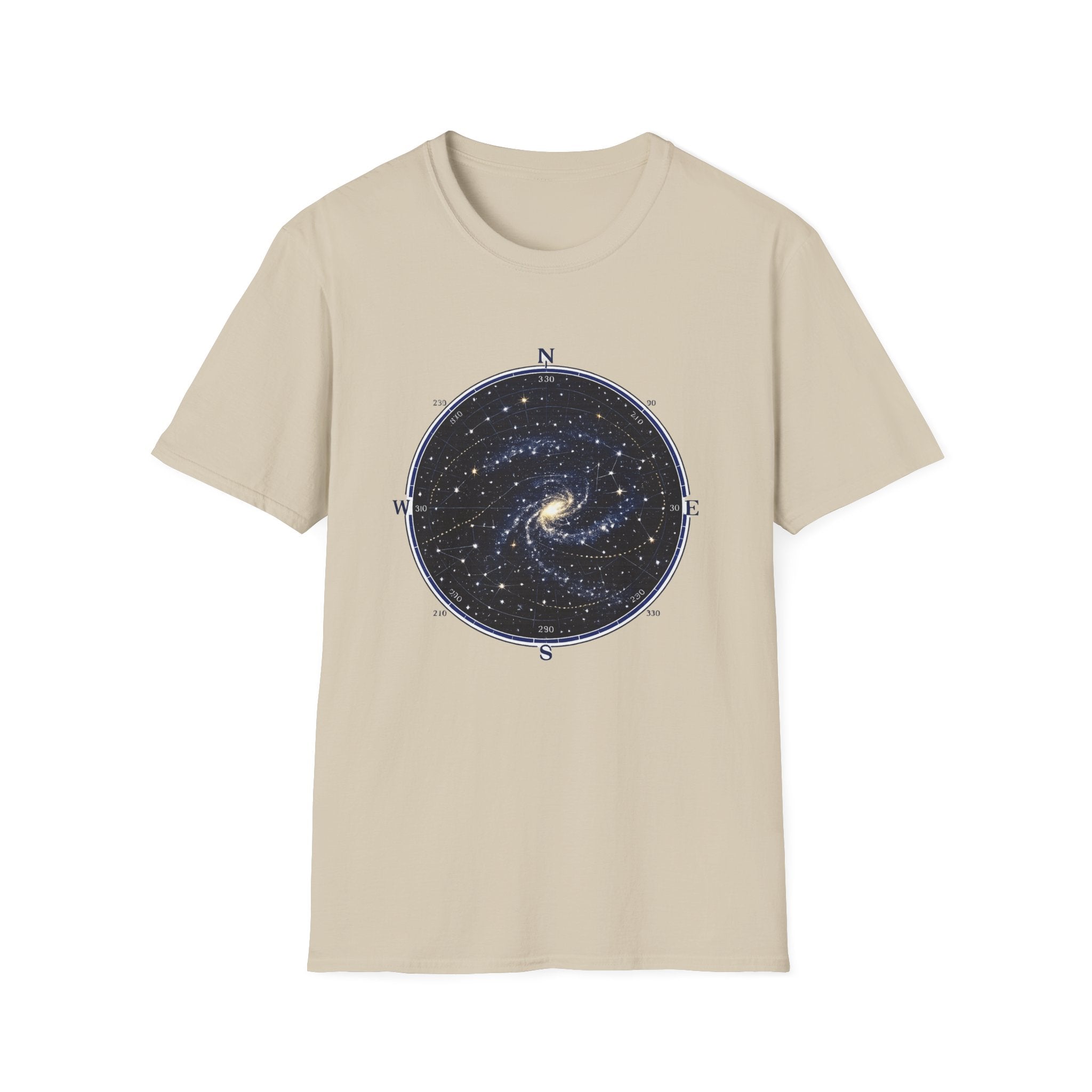 Star Chart image Unisex Softstyle T-Shirt