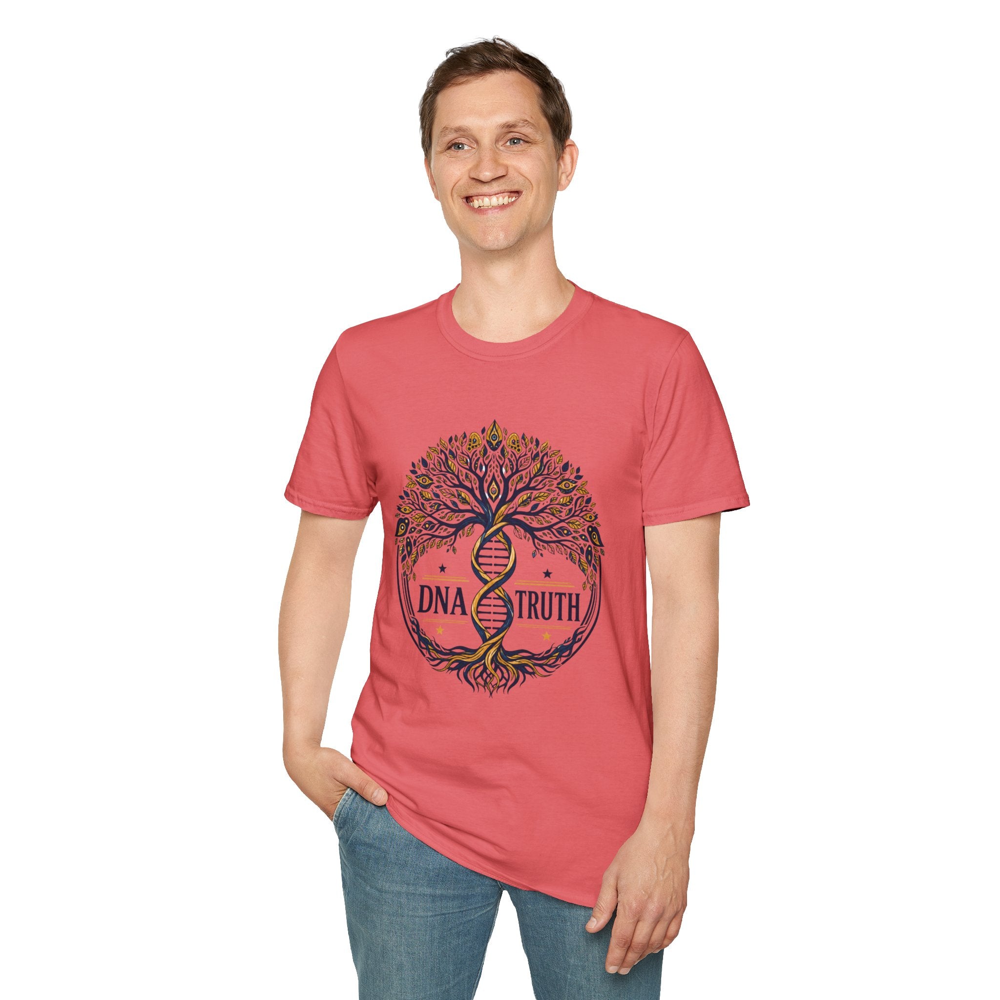 DNA Truth Tree T-Shirt — Genetic Roots Graphic Tee