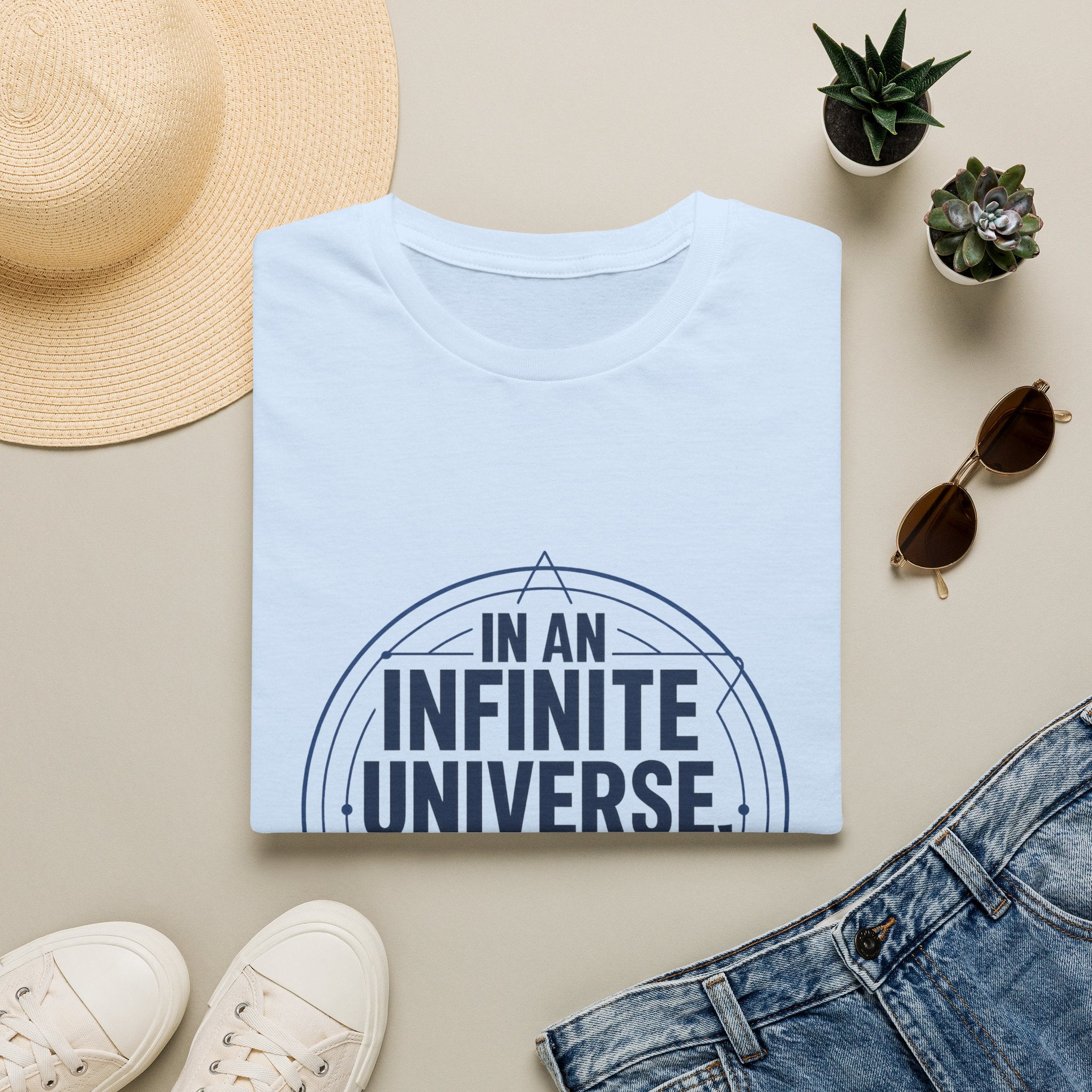 Infinite Universe T-Shirt — "In an Infinite Universe, Anything Is Possible" Inspirational Tee