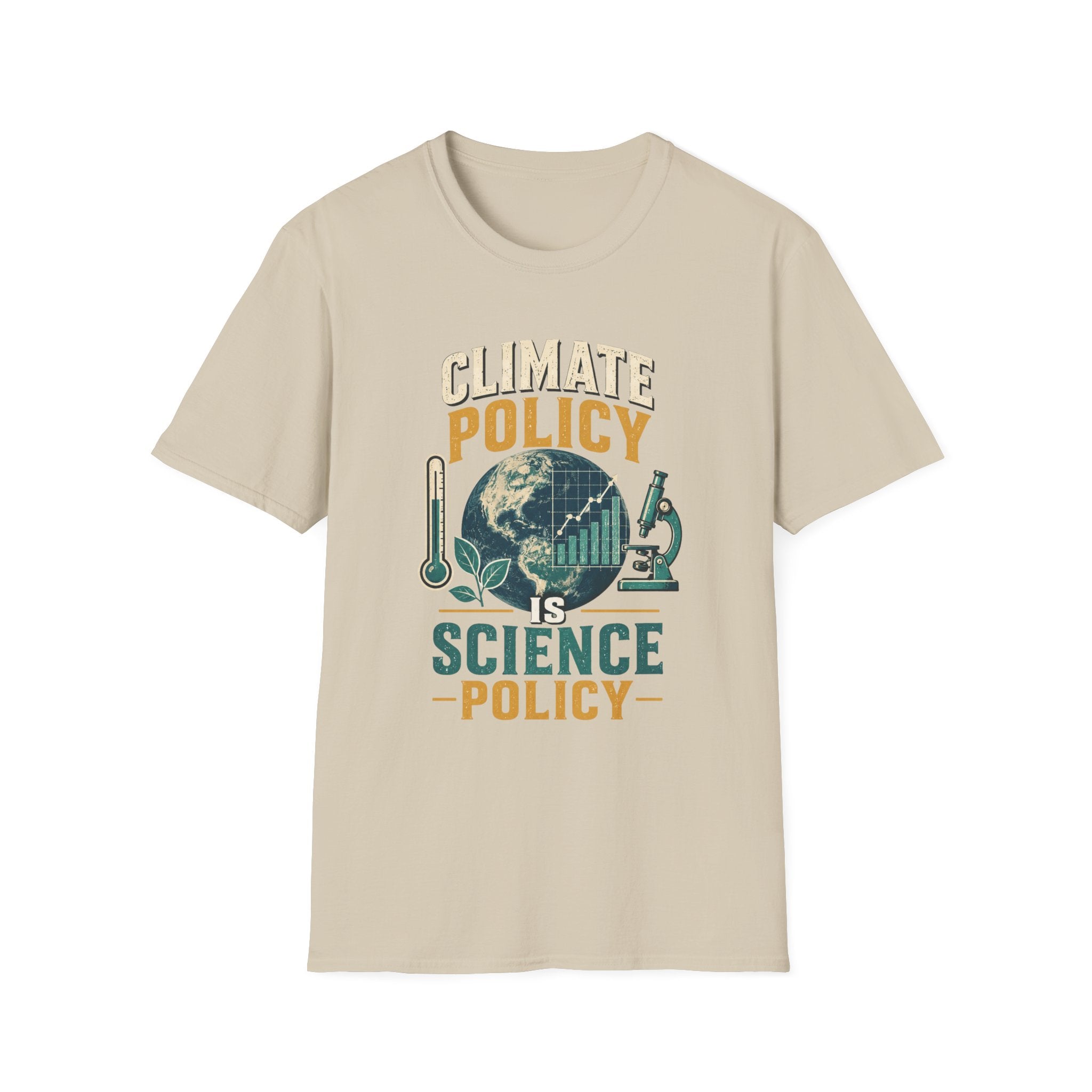 Climate Policy Tee — "Climate Policy Is Science Policy" Graphic T-Shirt