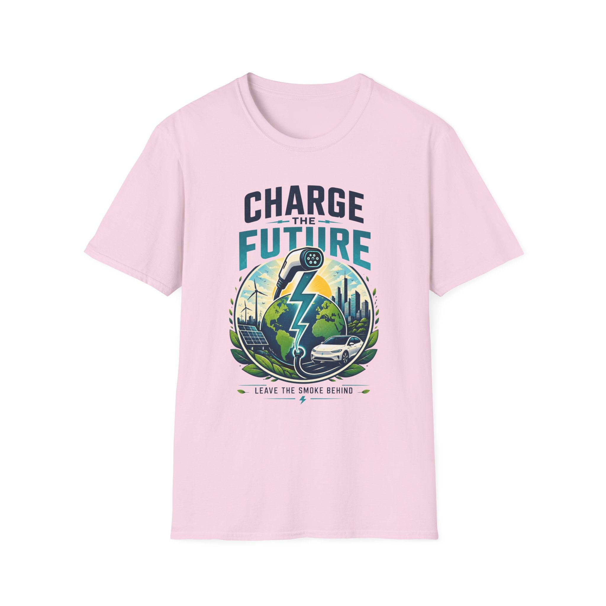 Charge the Future T-Shirt — Electric Vehicle EV Charging Graphic Tee